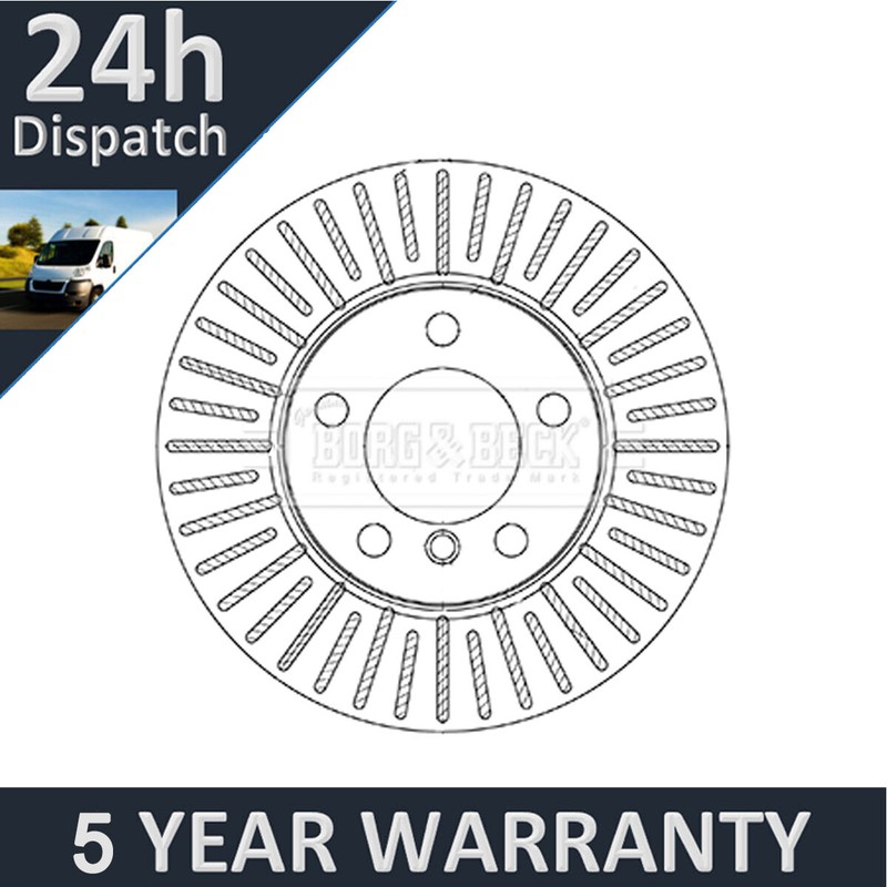 Fits Mini Countryman Paceman 1.6 D 2.0 One Purevue Front Brake Disc 34119811537