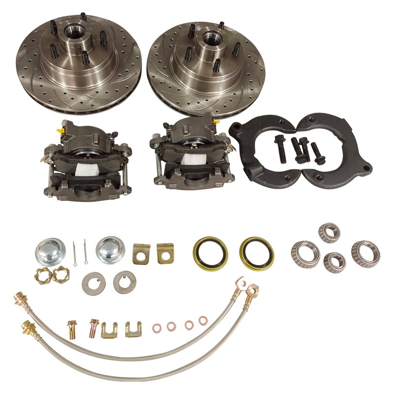 FOR Mustang II Complete 11 Inch Brake Kit, Ford 5 x 4-1/2 Bolt Pattern