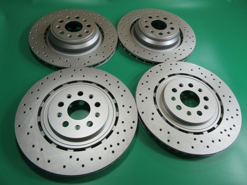 Maserati Front and Rear Brake Rotors Ghibli Quattroporte