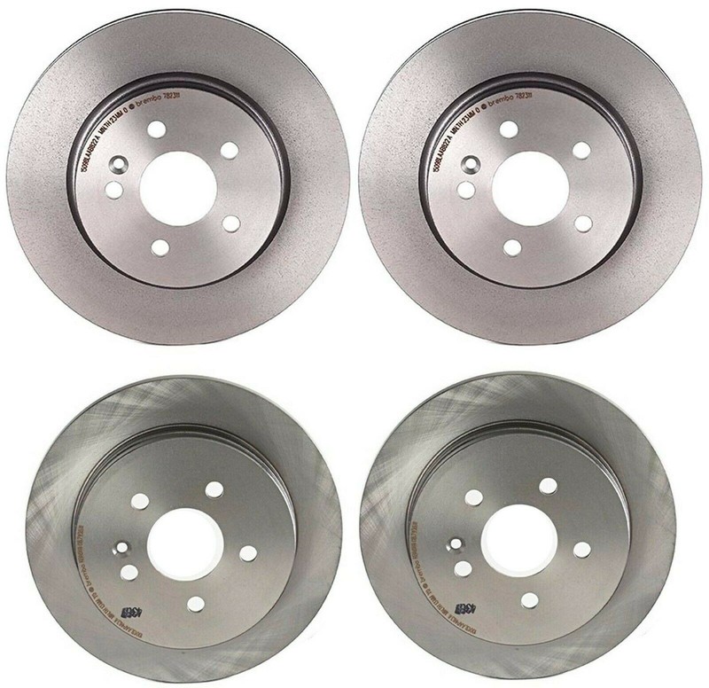 Brembo Front 303mm and Rear 285mm Brake Disc Rotors Kit for MB W163 ML320 ML430