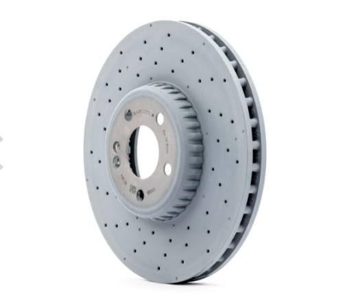 Front Left & Right Brake Rotor Discs Set For Mercedes C300,C350,C400,C43 Genuine gallery