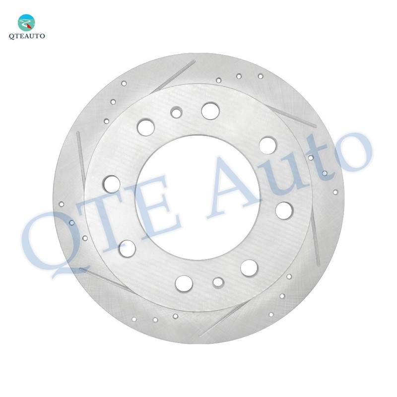 Front Drilled Slotted Disc Brake Rotors For 2007 GMC Sierra 2500 HD Classic gallery