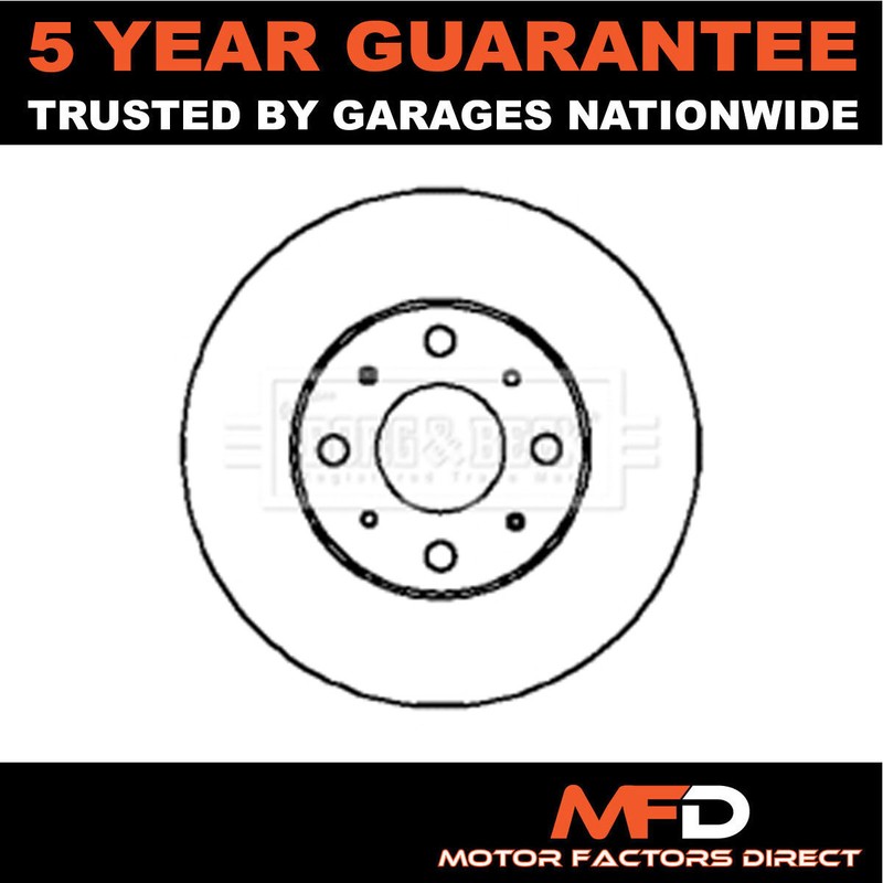 Fits Honda Accord 1998-2003 1.8 2.0 TD TDi 2.3 MFD Front Brake Disc 45251S1AG00
