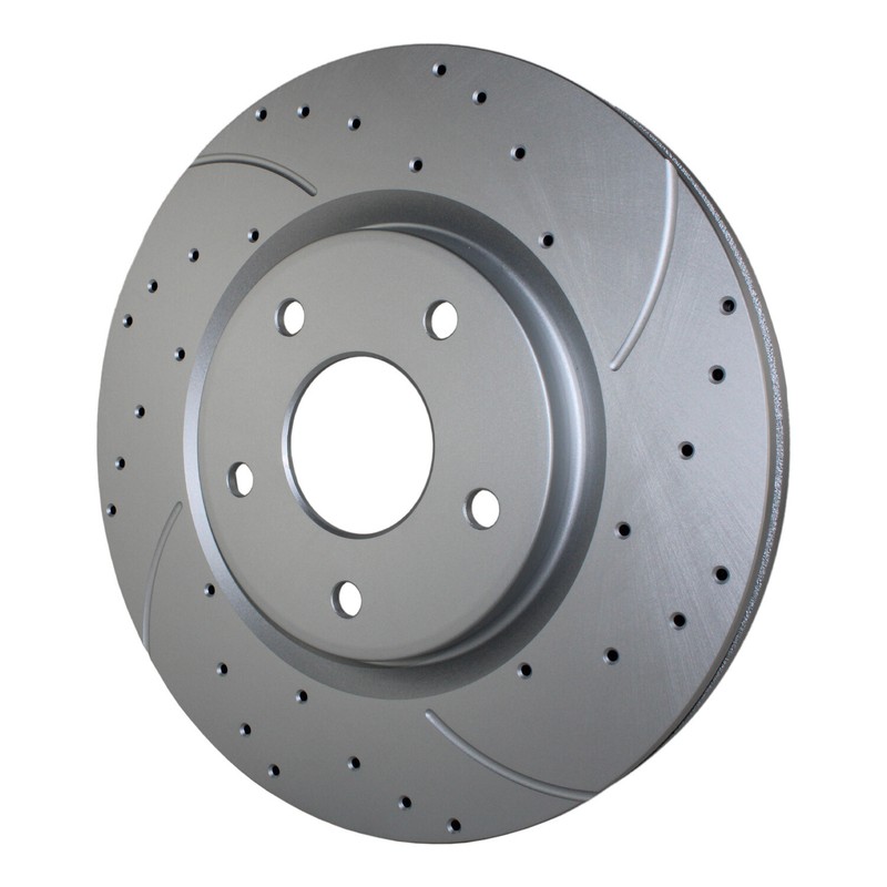 Front Brake Kit 330mm Drilled Rotors TRW Ceramic Pad For Pacifica Journey Routan gallery