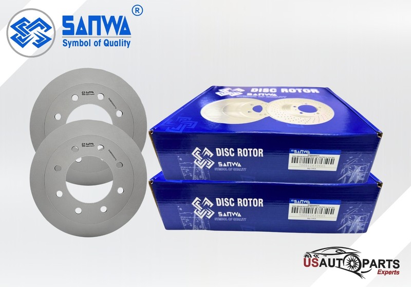 FRONT AND REAR BRAKE ROTOR SET GEOMET COATED FOR EXPRESS 3500 SAVANA 3500 01-12 gallery