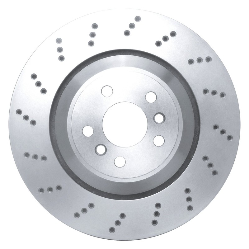 For BMW X3 2020-2024 DFC 620-31188D Premium Drilled Rear Driver Side Brake Rotor