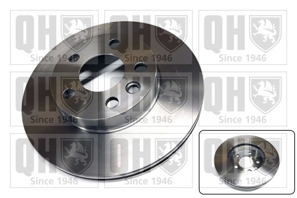 2x Brake Discs Pair Vented 280mm BDC4732 Quinton Hazell Set 701615301F Quality gallery