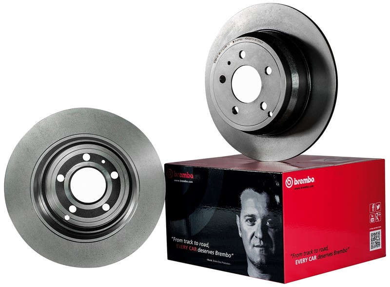 Brembo 09.8871.11 UV Coated vented Rear Brake Rotor FORD/MERCURY OE# 3W7Z2C026AA