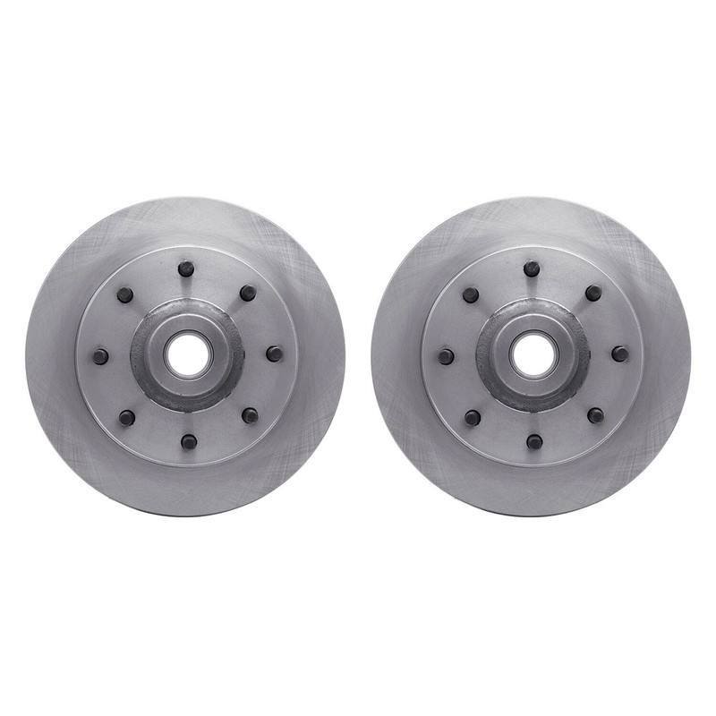For Dodge B350 1981 R1 Concepts WFPN1-40076 Plain Front Brake Rotor Set