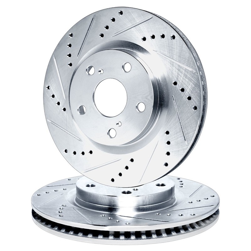 WGPN1-31038 R1 Concepts 2-Wheel Set Brake Discs Front for 740 540 850 BMW 740i
