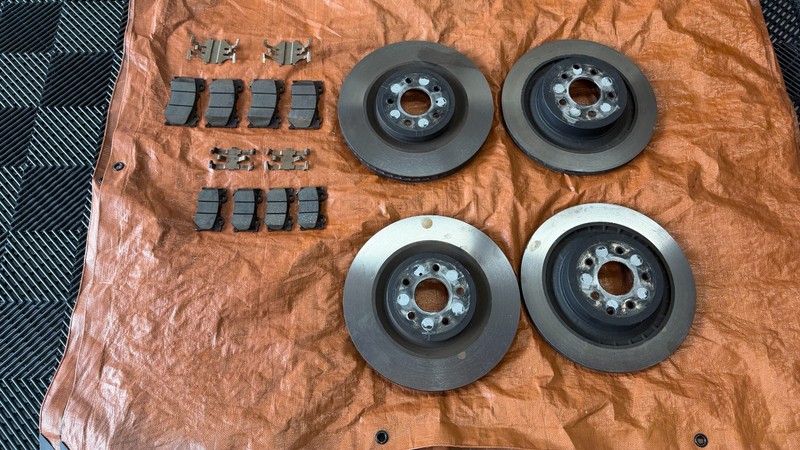 2023-2026 Nissan Z RZ34 OEM Stock Akebono Performance Brake Pads and Rotors gallery