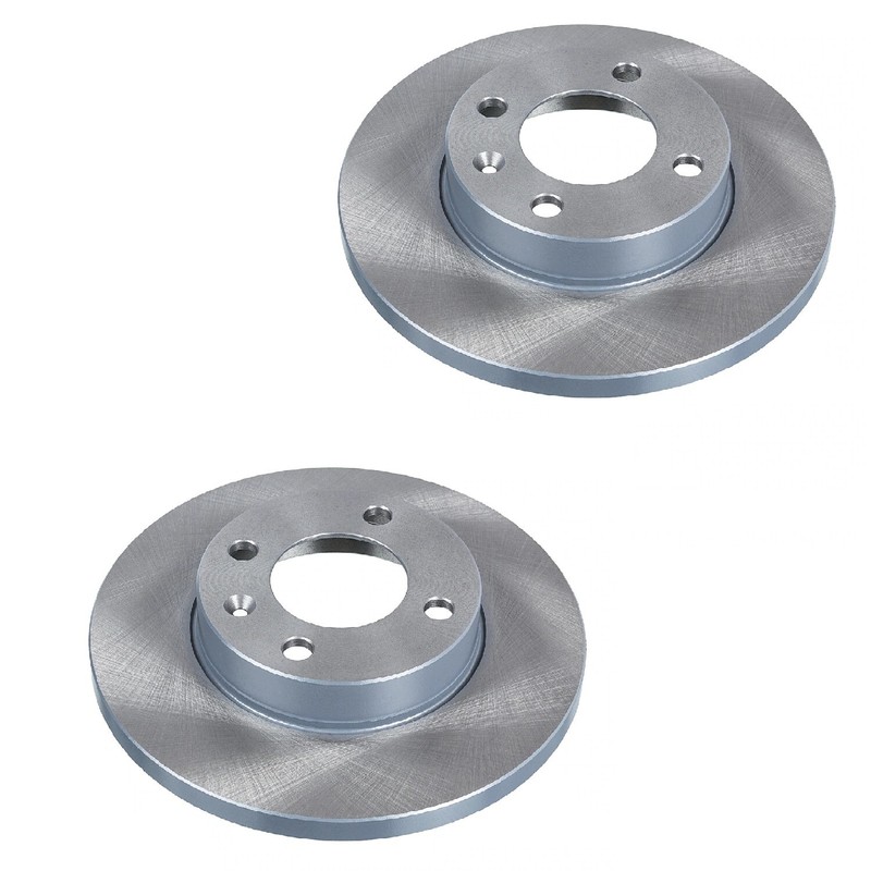 FOR VOLKSWAGEN AUDI 80 FRONT PAIR OF BRAKE DISCS
