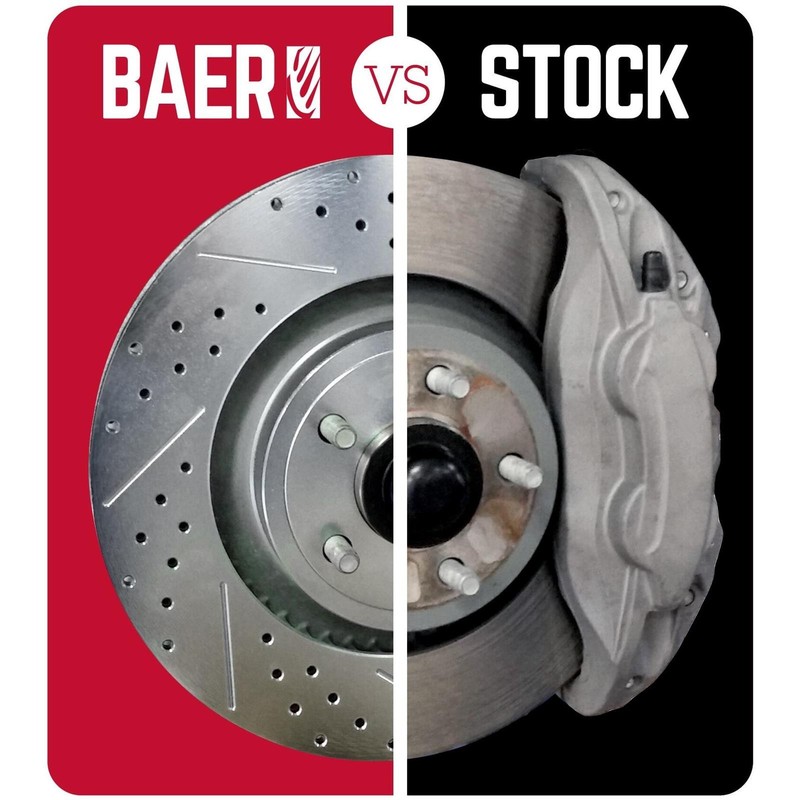 Baer Brakes 54011-020 Sport Rotors, Front, 1994-04 Fits Ford Fits Mustang gallery