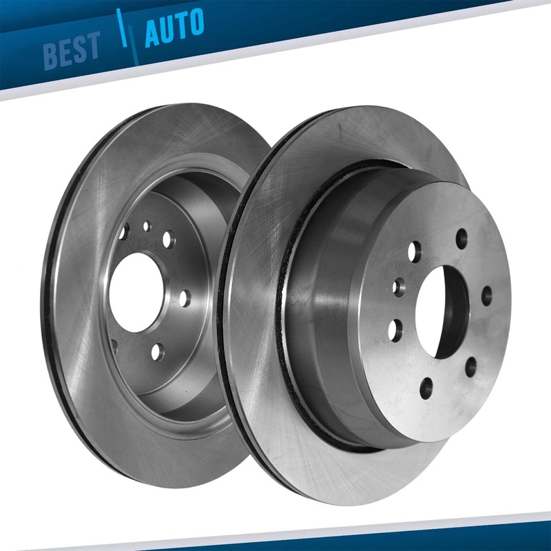 2Pcs 324mm Rear Disc Brake Rotors for Chevrolet Colorado GMC Canyon 2015-2022