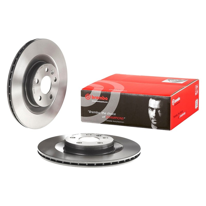 For Volvo S60 19-25 Brembo UV Coated Series Plain Vented Rear Brake Rotor gallery