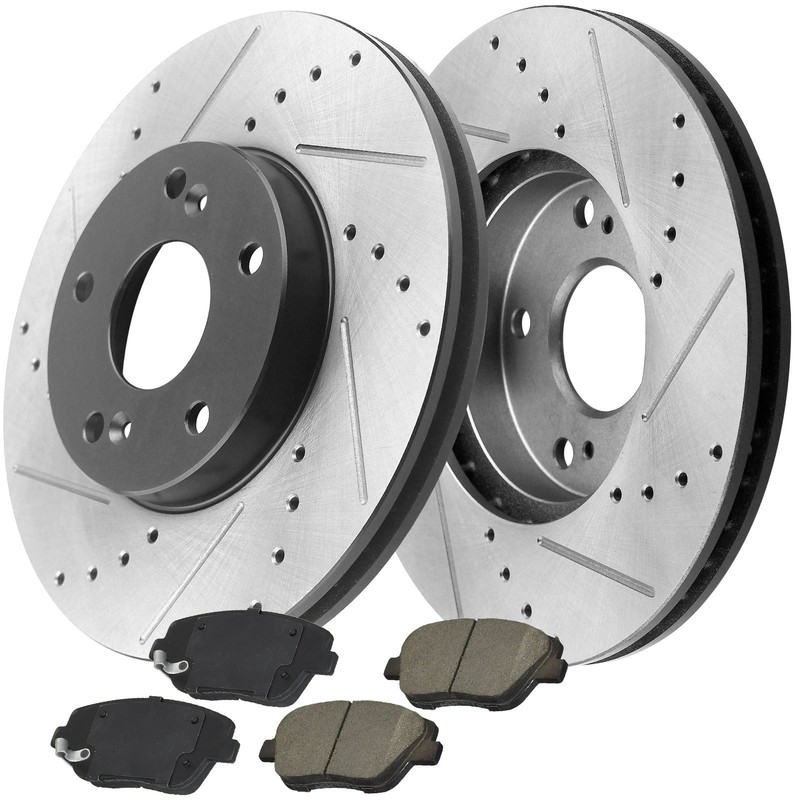 300mm Front Disc Rotors And Brake Pads For Hyundai Sonata Kia Optima 2011-2015