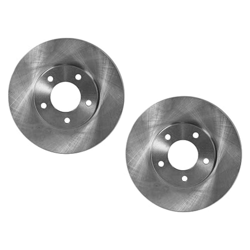For Audi A3 2010 2011 2012 2013 Brake Disc Driver and Passenger Side Pair Rear