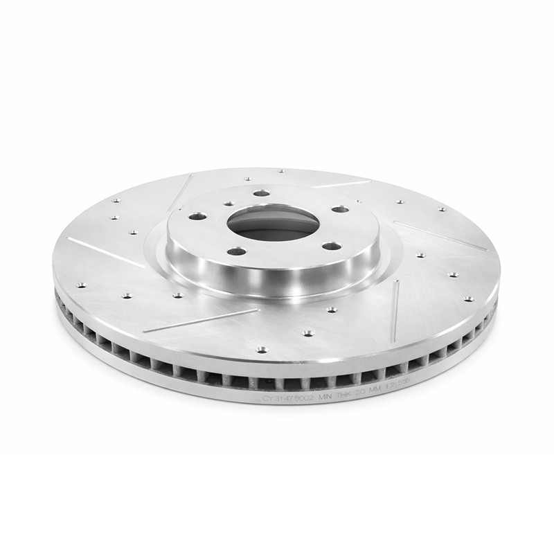 12.99'' Front DRILLED SLOTTED Brake Rotors for 2007 - 2015 INFINITI G35 G37 Q60 gallery
