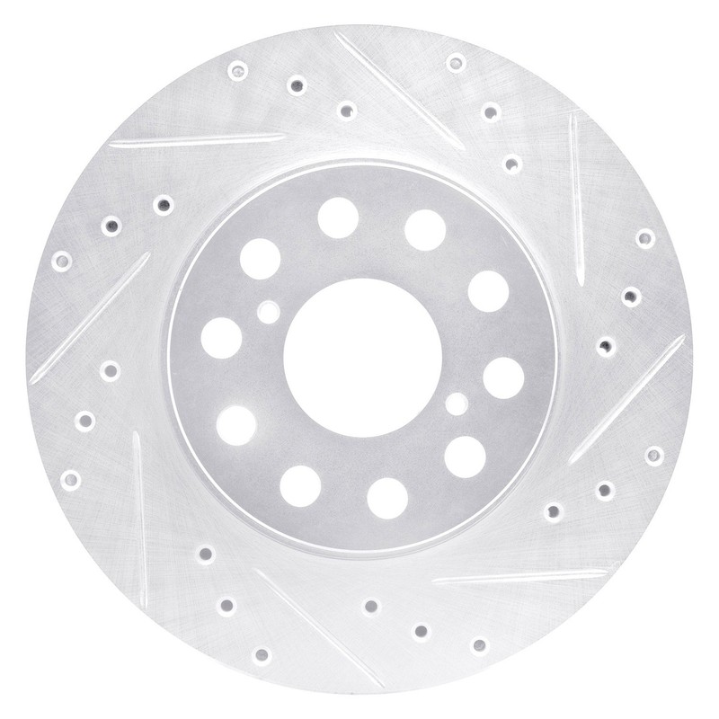 For Toyota MR2 92-95 Brake Rotor DFC Premium Drilled & Slotted Rear Passenger