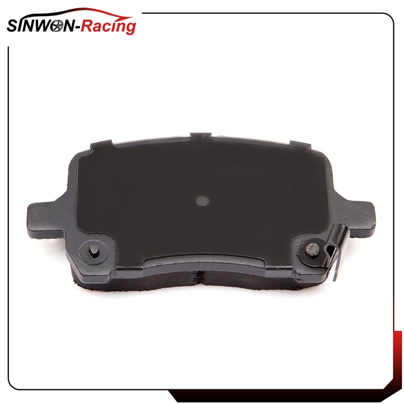Front and Rear Ceramic Brake Pads & Rotors Slot For Chevrolet Malibu 2009 - 2012 gallery