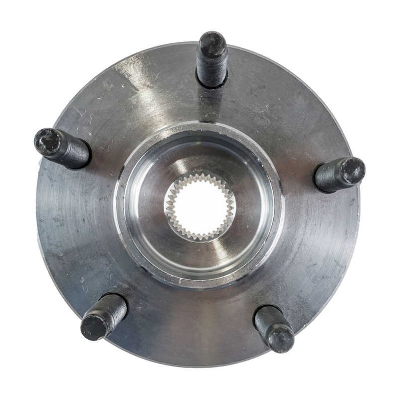 Front Ceramic Disc Brake Pad Coated Rotor & Hub Kit w/Chemicals gallery