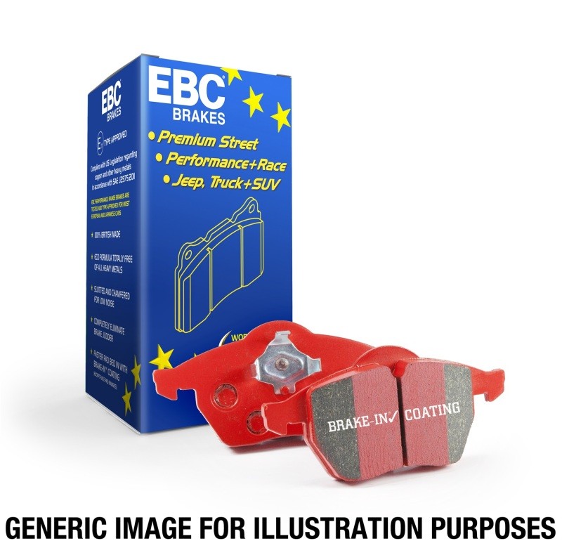 EBC Redstuff Ceramic Rear Brake Pads for BMW 3 Series F30 335i & 435i gallery