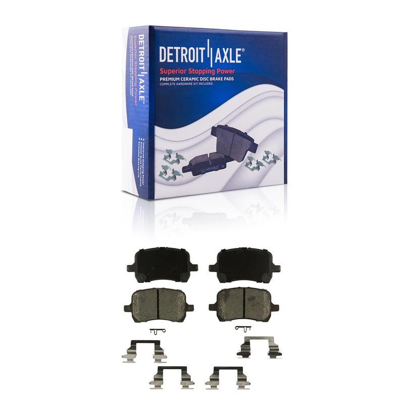 Front Drilled Rotors + Brake Calipers & Ceramic Brake Pads for 2006-12 Malibu G6 gallery