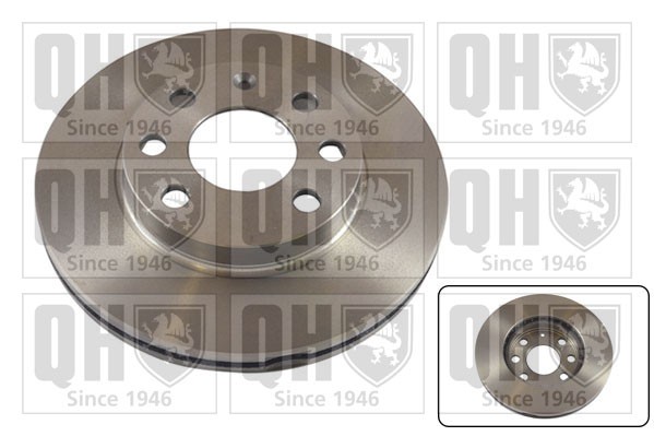 2x Brake Discs Pair Vented fits VAUXHALL ASTRAMAX T85 1.6 Front 86 to 94 236mm gallery