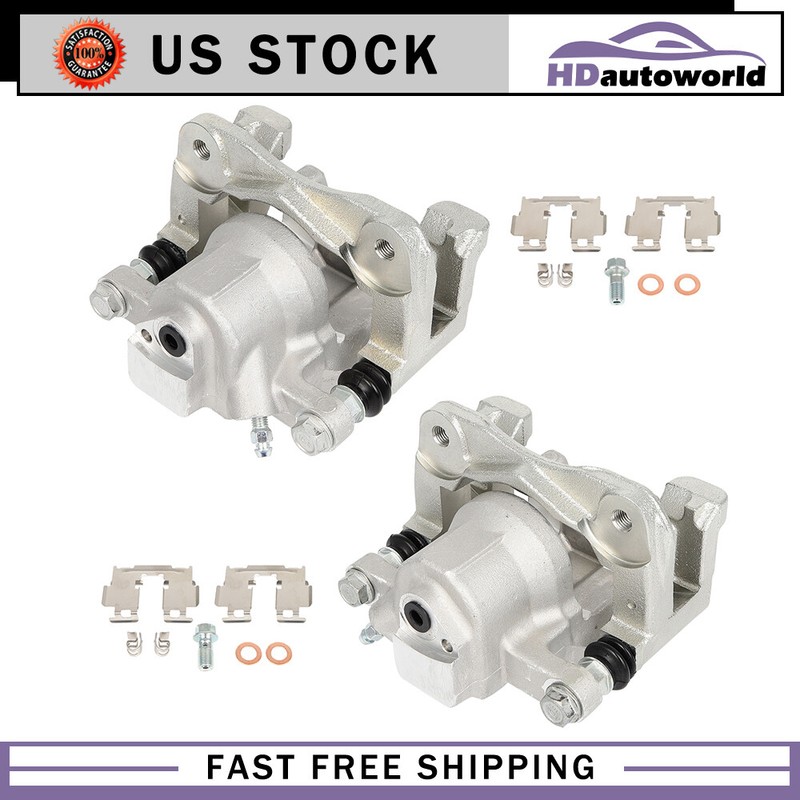 2x For 2008-2011 Toyota Avalon 07-11 Toyota Camry Rear Brake Calipers W/ Bracket gallery