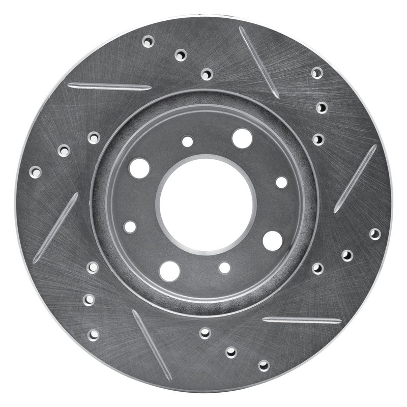 For Honda Civic 90-00 Brake Rotor DFC Premium Drilled & Slotted Front Driver gallery