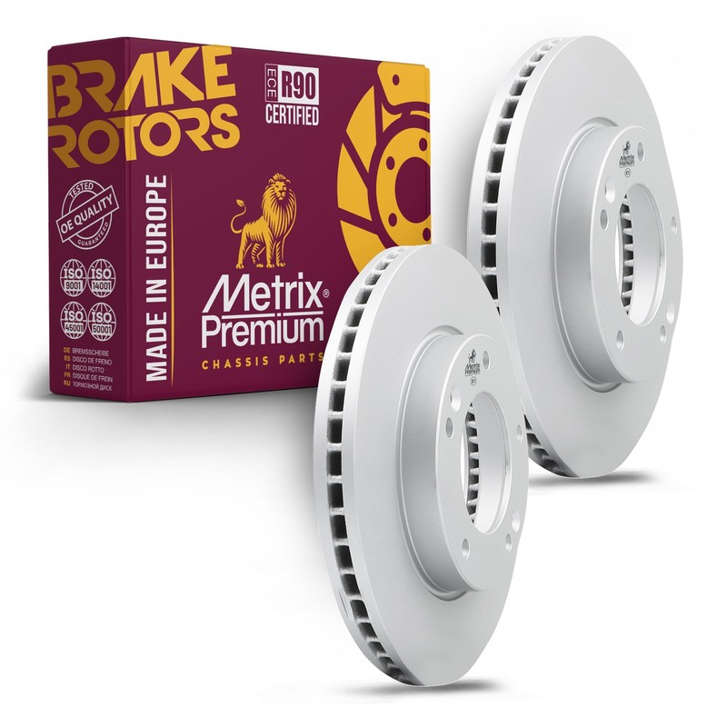 Front Disc Brake Rotor for 2007-2009 Kia Sorento 11.81 inch (300 mm) 2PC