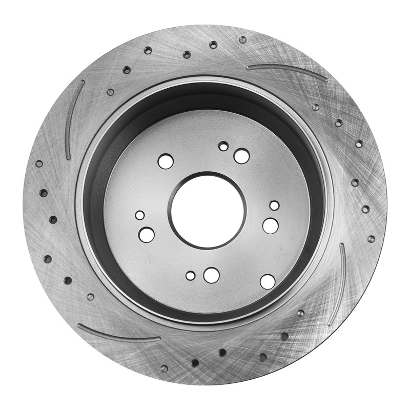 AWD Front Rear Drilled Rotors & Ceramic Brake Pads for 2012 - 2016 Honda CR-V gallery