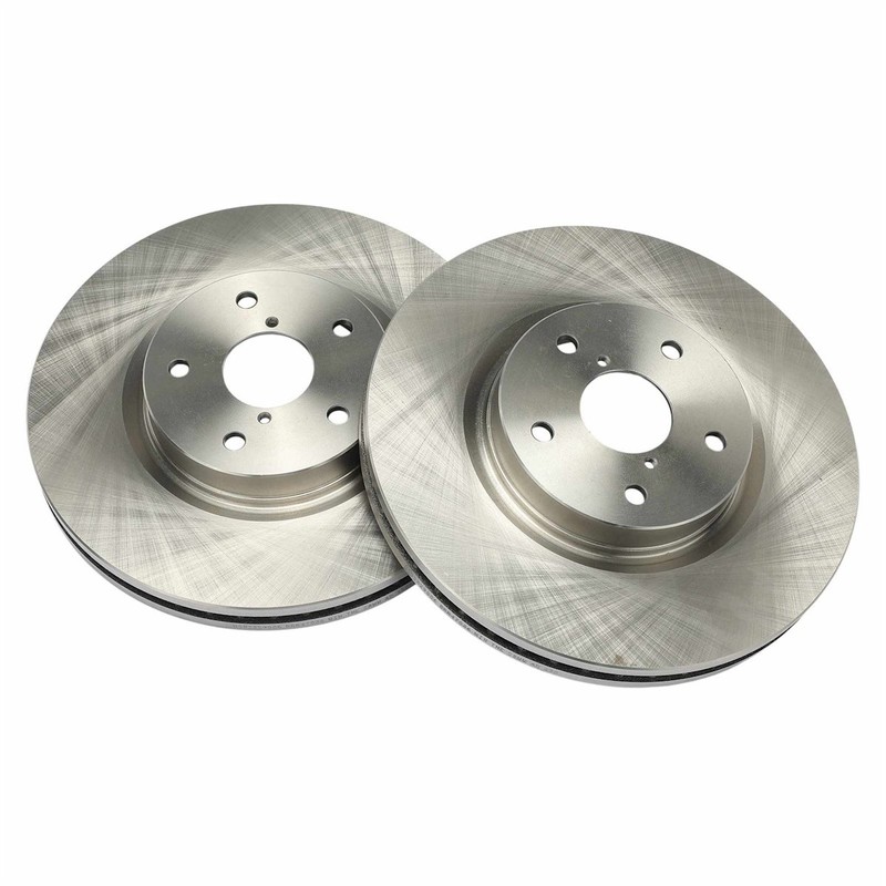 2-Wheel Set Brake Discs Front for Subaru WRX Legacy Outback Tribeca B9 2006-2007