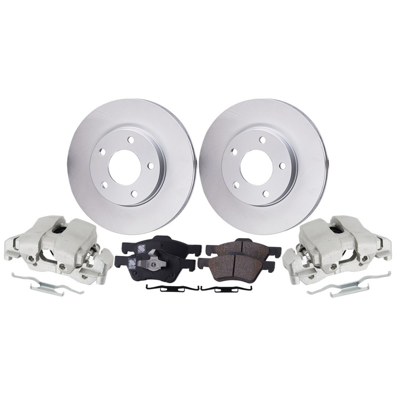 Front Brake Disc Rotors and Pads Kit for Ford Escape Mercury Mariner 2007