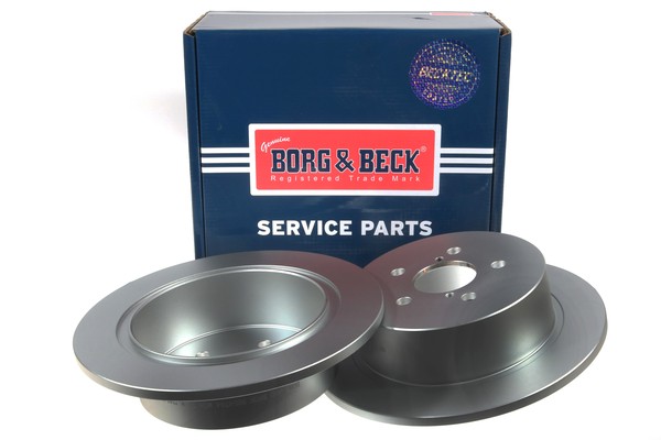 2x Brake Discs Pair Solid Rear 273mm BBD4764 Borg & Beck Set 26700AG000 Quality gallery