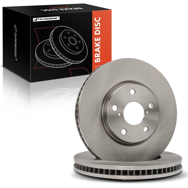 A-Premium 2x Disc Brake Rotor Front L & R for Lexus GS300 2006-2006 IS250 09-15 gallery