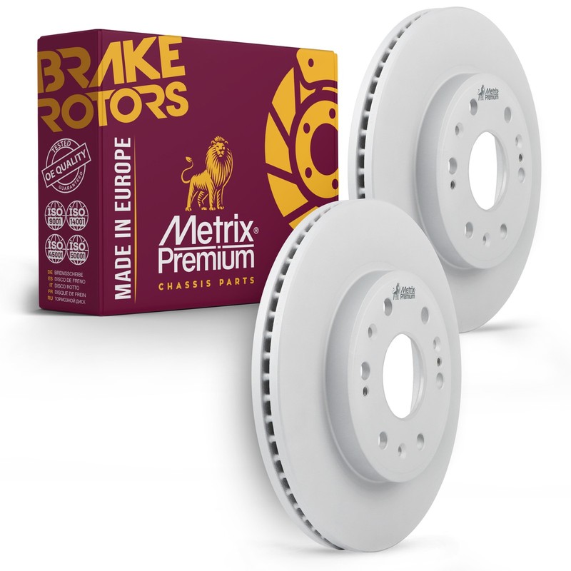 Front Brake Rotors for Cadillac XTS Chevy Express Silverado 1500 Tahoe 2 PCS