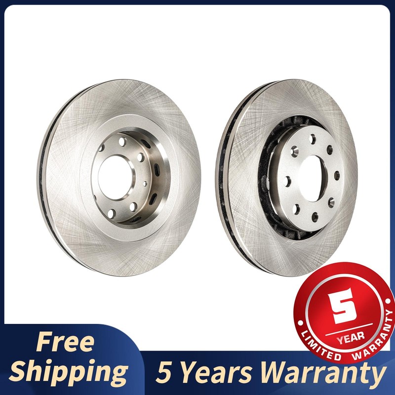 2x 256mm Front Disc Brake Rotors For Chevy Aveo Chevy Spark Chevy Aveo5 12149008