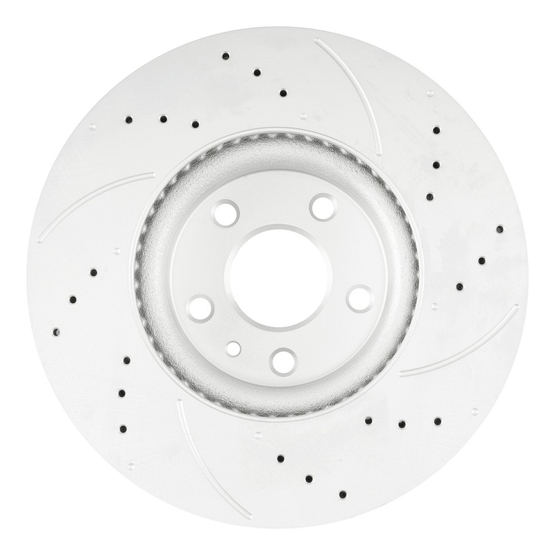 2PC Front Drilled & Slotted Brake Rotors For 2017-2018 Ford Fusion L4 2L 54196 gallery