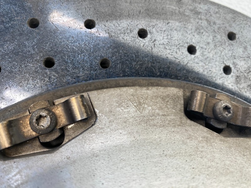 13 14 PORSCHE CAYENNE GTS REAR RIGHT CARBON CERAMIC BRAKE ROTOR OEM C0.08 gallery