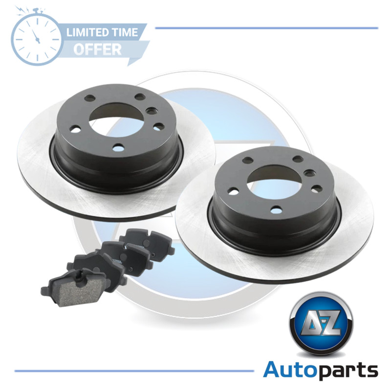 For BMW – 116d 116i 118d 118i E81 E87 Rear 280mm Solid Brake Discs and Pads