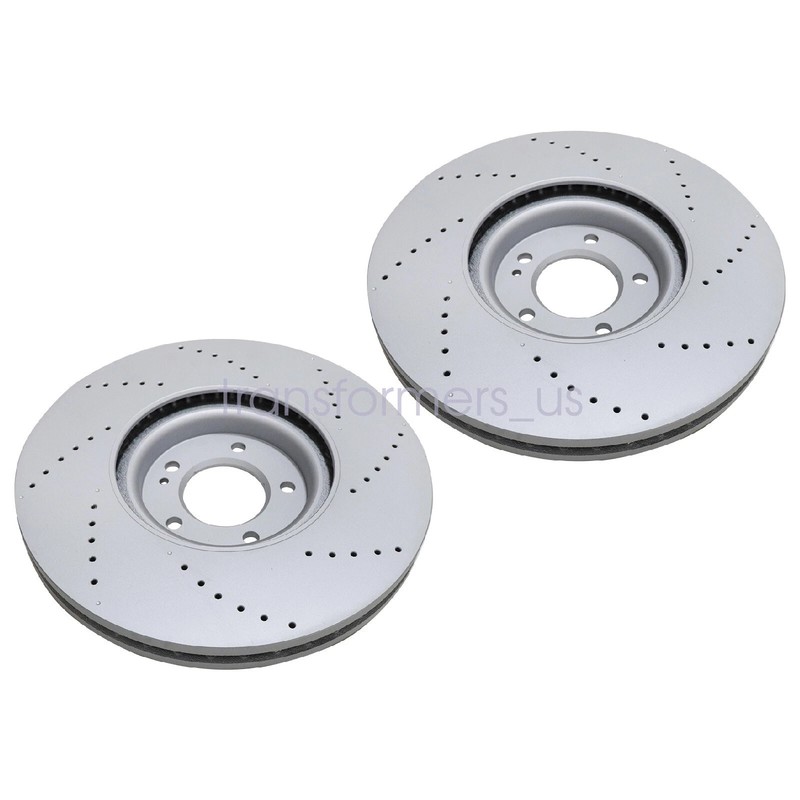 2X For Mercedes G63 AMG 2019 - 2023 Front Brake Discs Rotors 4634210500 gallery