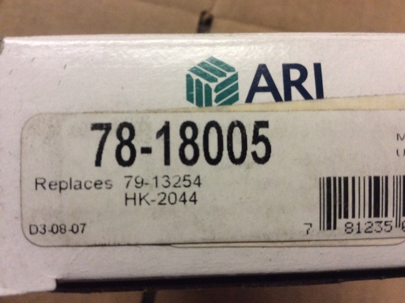 NEW ARI 78-18005 Disc Brake Hardware Kit Rear - Fits 90-00 Subaru gallery