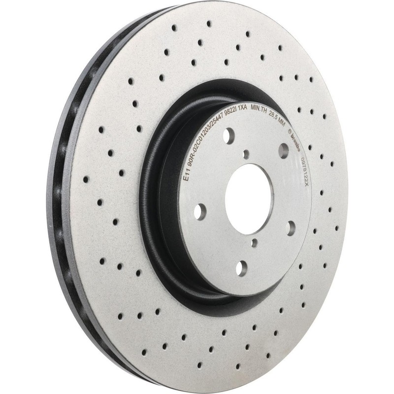 Brembo Front Disc Brake Rotor for 2007-2010 Subaru Impreza WRX STI Limited gallery