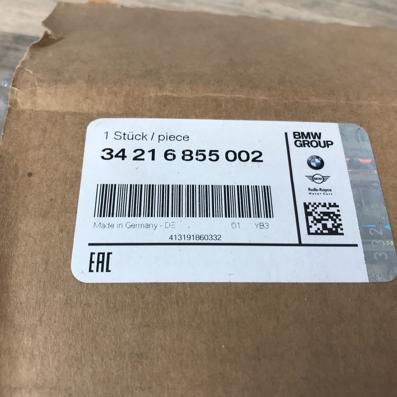 GENUINE BMW 1, 3 Series E81 E87, E90 E92 Brake Discs 34216855002. REAR PAIR. 16X gallery