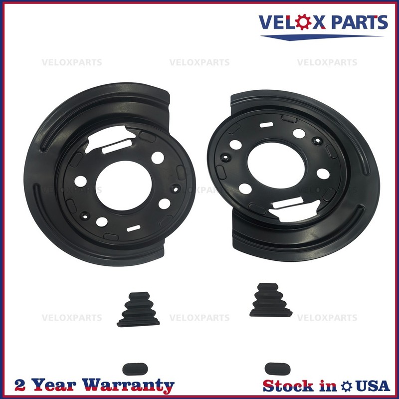 2Pcs Brake Backing Plate Dust Shield For 1999-06 Chevy Avalanche Express 924-223 gallery