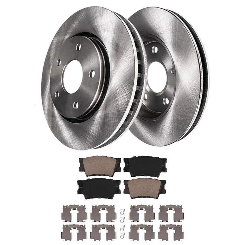 RH Disc Brake Premium Brake Rotor Pad Kit