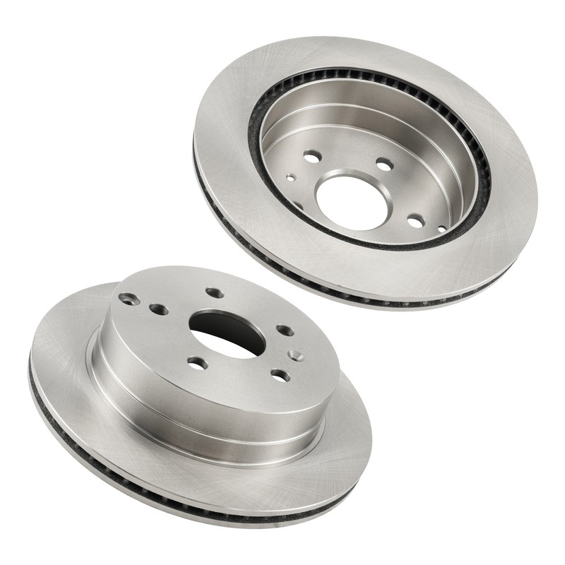 2x Rear Vented Disc Brake Rotor Fits Chevy Equinox and GMC Terrain 12066073 gallery