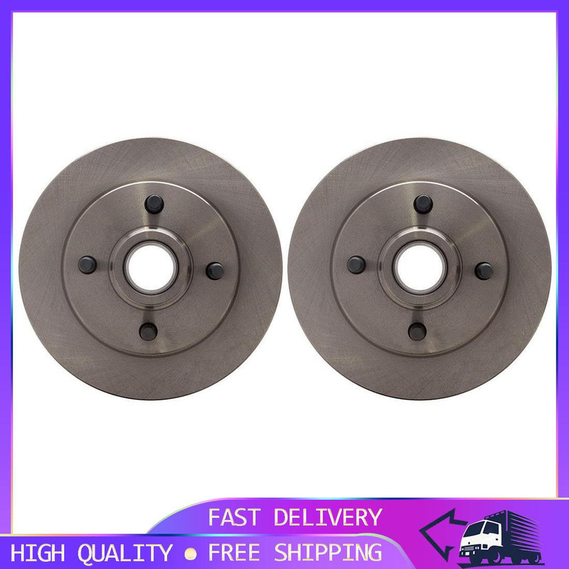 2pcs Front Disc Brake Rotor fits Capri 1979-1981 Dynamic Friction Company