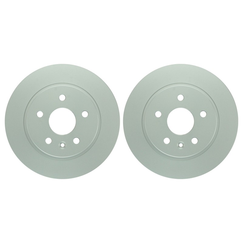 Bosch QuietCast Pair Set of Rear Disc Brake Rotors for Cruze Encore Sonic Trax